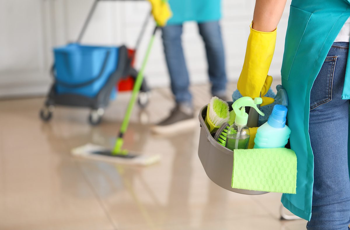 Cleaning supplies