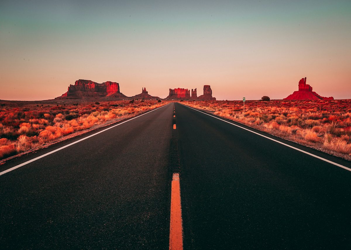 Western decor ideas - hang a photograph of a landscape from the American West