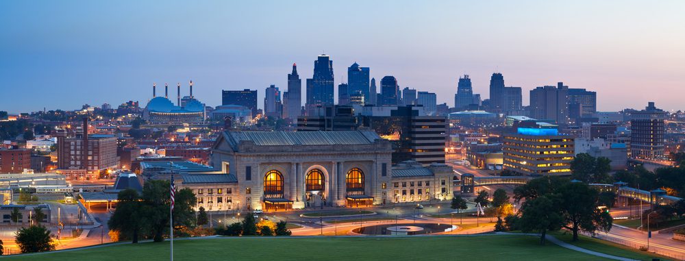 Kansas City city aerial