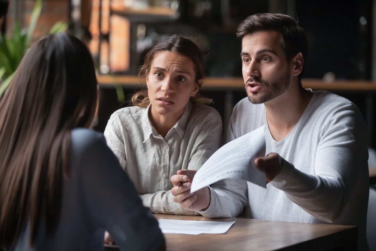 disputing the lease agreement after landlord raised rent